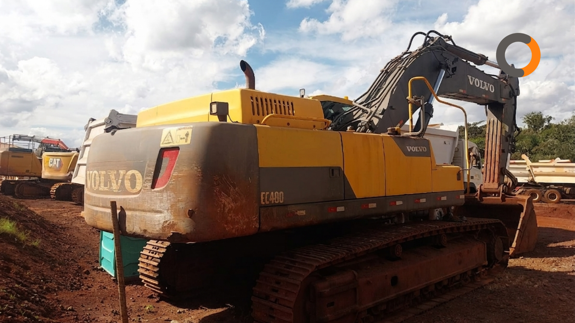 Escavadeira - máquina pesada